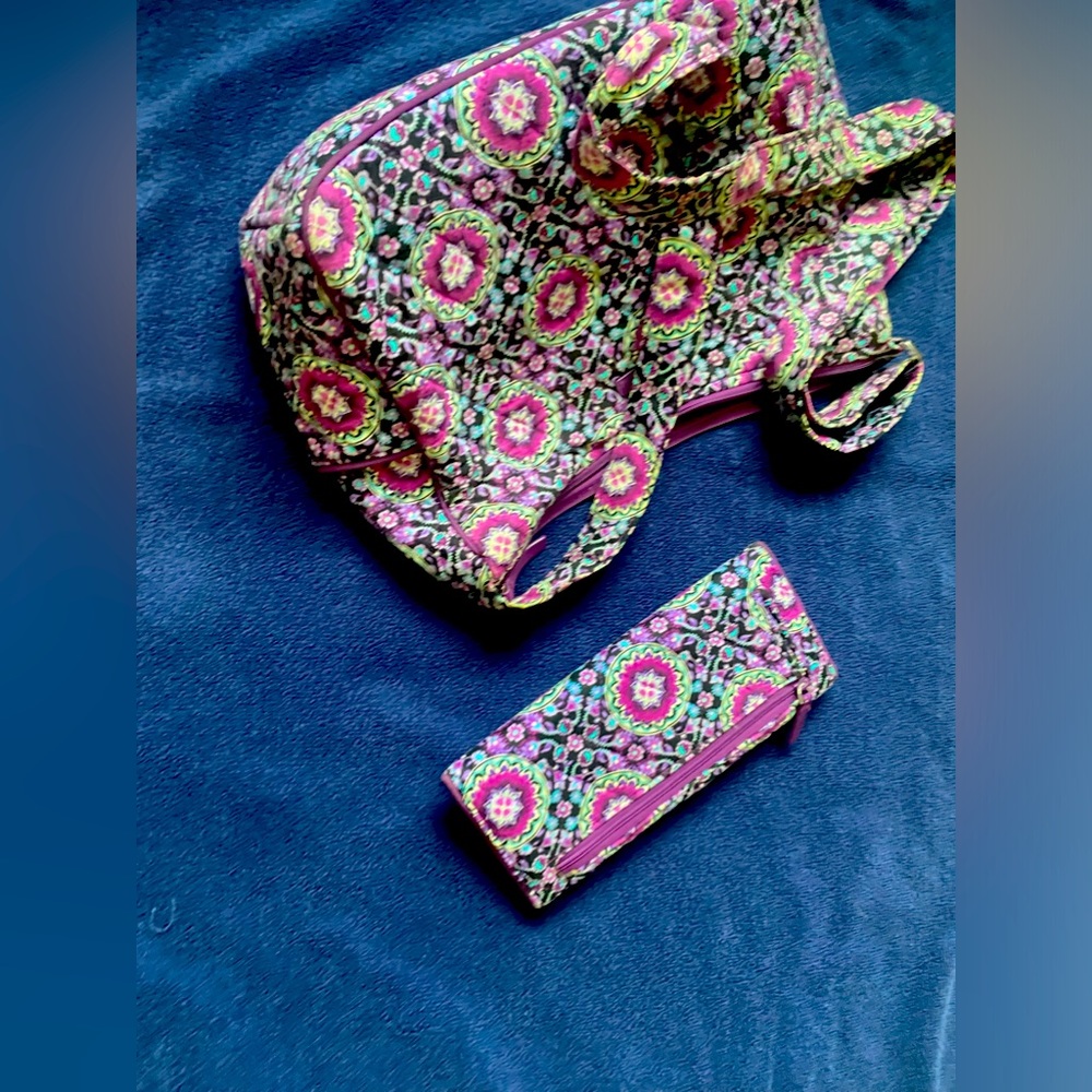 Vera Bradley, purse and wallet two for one